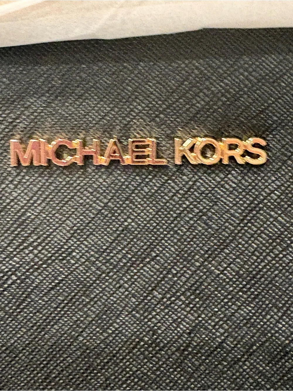 Michael Kors Black Leather Gilly Tote Bag